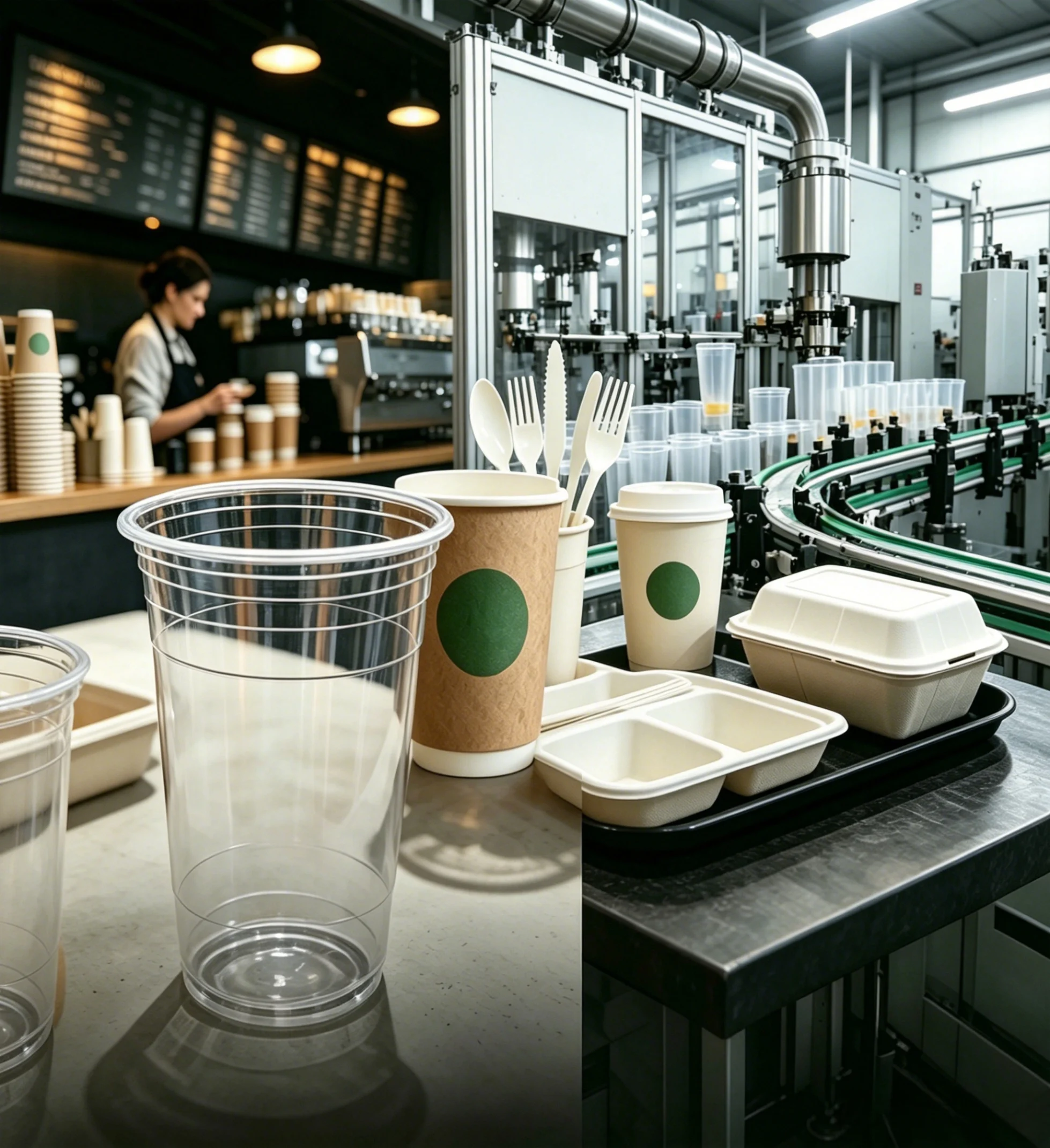 factory pet cups